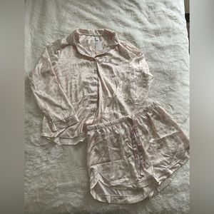 Satin 2 piece lounge/pj set